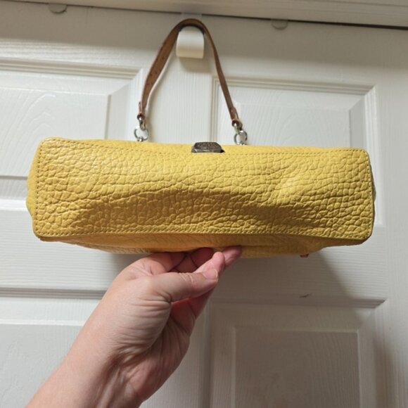 Henri Bendel Snake Yellow Multi E-Z Girl Shoulder Bag - Picture 7 of 13